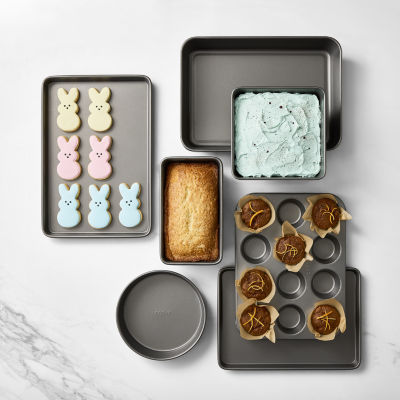 All Clad Calphalon 10-Piece Nonstick Bakeware Set Cake Pans