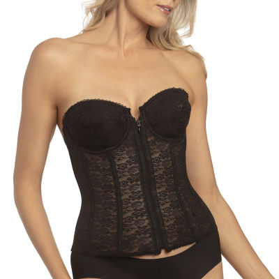 Dominique Womens Medium Support Longline Strapless Bra 8249