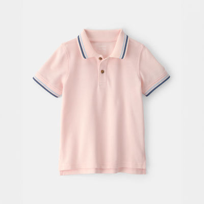 Carter's Toddler Boys Short Sleeve Regular Fit Polo Shirt
