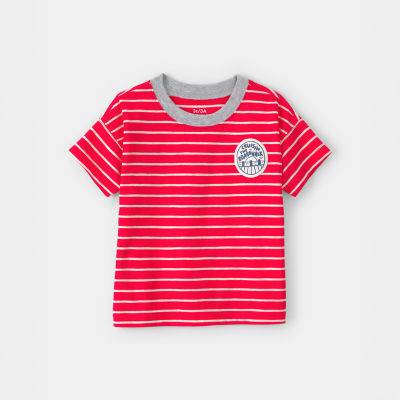 Carter's Toddler Boys Round Neck Short Sleeve T-Shirt