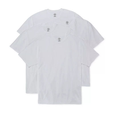 Stafford Heavyweight Cotton Mens 4 Pack Short Sleeve Crew Neck T-Shirt