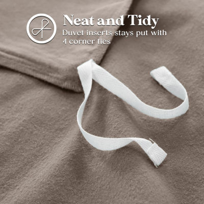 SUPERIOR® Rome Cotton Geometric Warm Reversible Duvet Cover