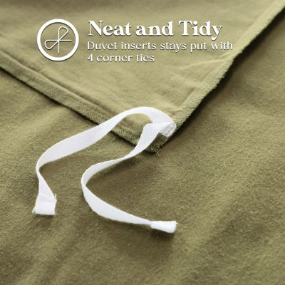 SUPERIOR® Rome Cotton Geometric Warm Reversible Duvet Cover