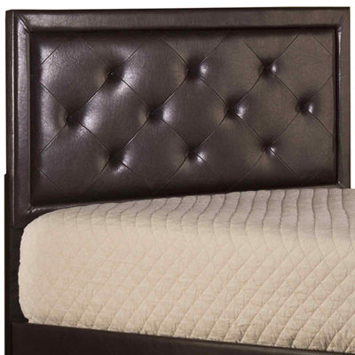 Beckett Faux Leather Tufted Headboard, Color Brown Faux Leather JCPenney