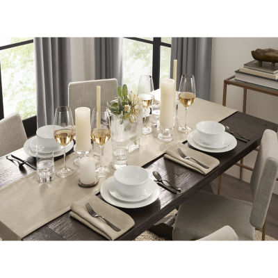 Fieldcrest Luxury Washed Linen Table Runner JCPenney