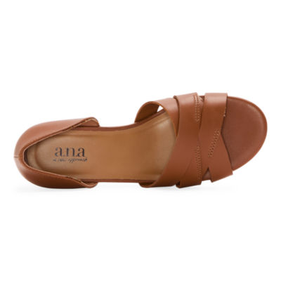 a.n.a Womens Patton Wedge Sandals