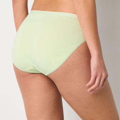 Ambrielle Organic Cotton High Cut Panty 302832