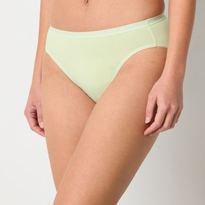 Ambrielle Organic Cotton High Cut Panty 302832