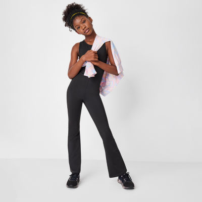 Xersion Little & Big Girls Lightweight Rib Panel Jacket