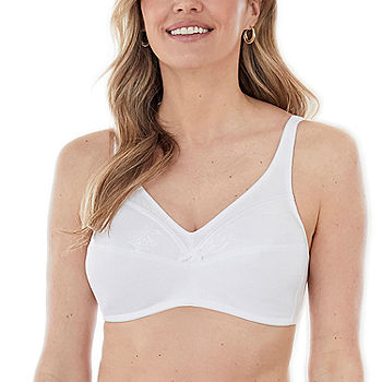 Bestform 5006825 Comfortable Wireless Cotton Bra with Unlined Seamed Cups