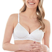 Ambrielle Everyday Wirefree Full Coverage Bra, Color: Feather Fan Lafaye -  JCPenney