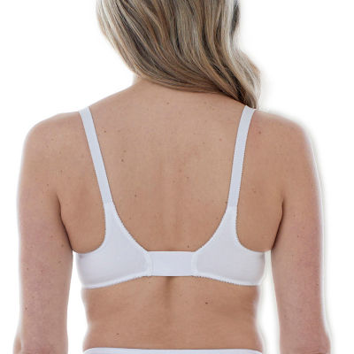 Bestform Comfortable Unlined Wireless Cotton Bra with Front Closure-5006770