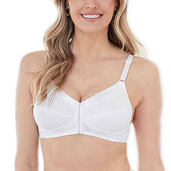 Bestform Comfortable Unlined Wireless Cotton Bra with Front Closure-5006770,  Color: White - JCPenney