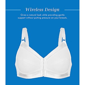 Bestform Striped Wireless Cotton Bra with Lightly Lined Cups 5006248