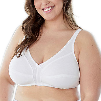 Bestform Comfortable Wireless Cotton Bra with Unlined Seamed Cups-5006825,  Color: White - JCPenney