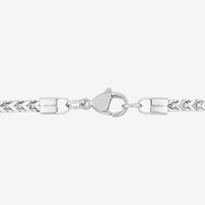 Men's Stainless Steel Solid Link Chain Necklace