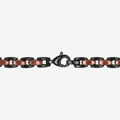 Mens Stainless Steel 24 Inch Link Chain Necklace