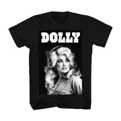 Mens Short Sleeve Dolly Parton Graphic T-Shirt