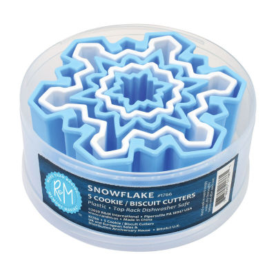 R&M International Llc Snowflake 5-pc. Cookie Cutters