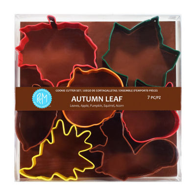 R&M International Llc Autumn Leaf 7-pc. Cookie Cutters