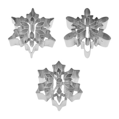 R&M International Llc Snowflake 3-pc. Cookie Cutters