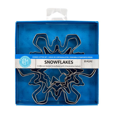 R&M International Llc Snowflake 8-pc. Cookie Cutters