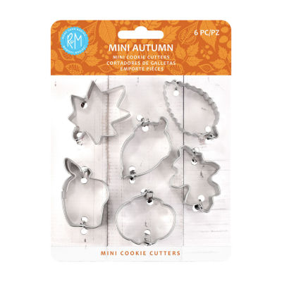 R&M International Llc Mini Leaf 6-pc. Cookie Cutters