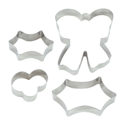 R&M International Llc Wreath Centerpiece 4-pc. Cookie Cutters