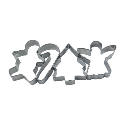 R&M International Llc Christmas 4-In-1 Cookie Cutters