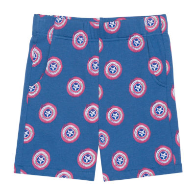 Disney Collection Little & Big Kid Boys Captain America 2-pc. Short Set