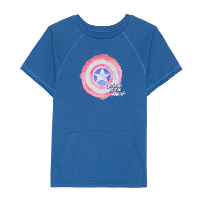 Disney Collection Little & Big Kid Boys Captain America 2-pc. Short Set