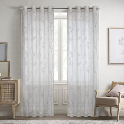 Anita Grommet Top Sheer Single Curtain Panel