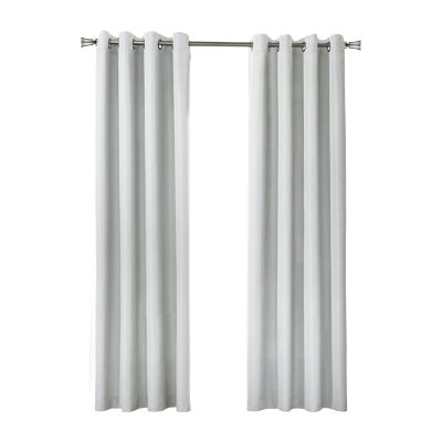 Thermaplus Marissa Grommet Top Energy Saving 100% Blackout Single Curtain Panel