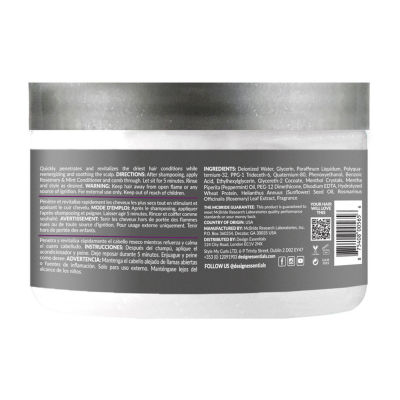 Design Essentials Rosemary And Mint Stimulating Super Moisturizing Conditioner 11 oz.