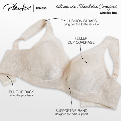 Playtex 18 Hour® Ultimate Shoulder Comfort Wireless Full Coverage Bra 4693