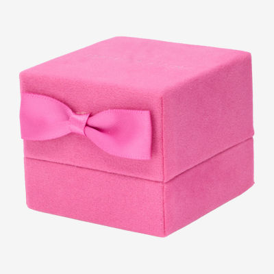 Sparkle Allure Cubic Zirconia 14K Gold Over Brass 8mm Square Stud Earrings