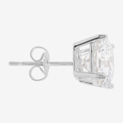 Sparkle Allure Cubic Zirconia 9mm Round Stud Earrings
