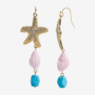 Bijoux Bar Womens Drop Earrings