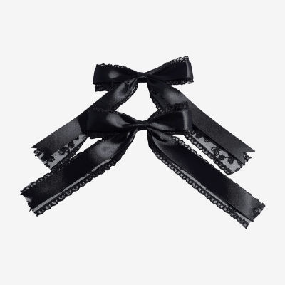 Arizona Black Lace 2-pc. Hair Bow