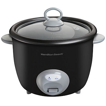 Hamilton Beach Digital Programmable Rice Cooker & Food Steamer, 14 Cups  Cooked (
