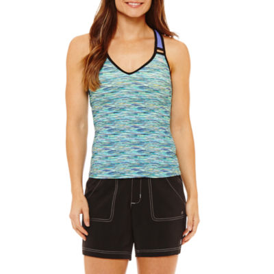 Zeroxposur Tankini Swimsuit TopJCPenney, Color Fiji