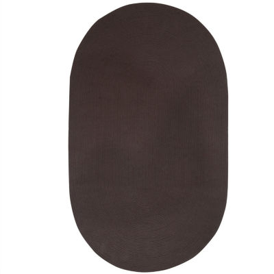 Better Trends Alpine Braided Oval Reversible Rugs