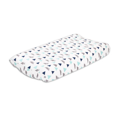 The Peanutshell Woodland Trail Changing Pad Cover
