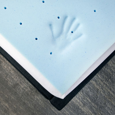 Bodipedic™ Home 2 Inch Gel Memory Foam Topper