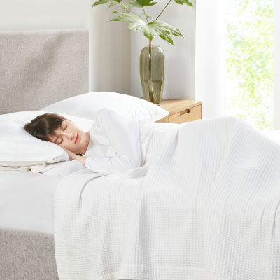 Beautyrest Waffle Weave Cotton Blanket JCPenney
