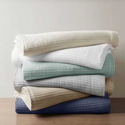 Beautyrest Waffle Weave Cotton Blanket JCPenney