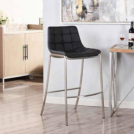 Gemma Bar Stool, One Size, Black