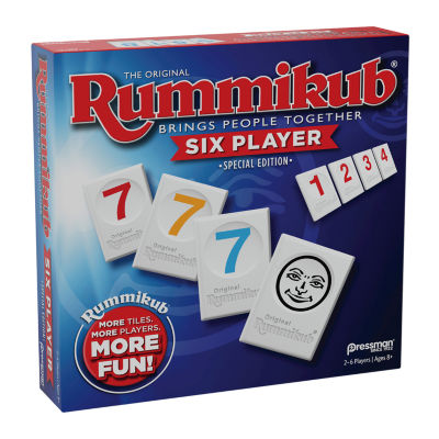 Pressman Rummikub Six Player Edition Dominoes