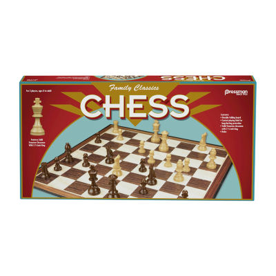 Pressman Family Classics Chess Eng Board Game, Color: Multi - JCPenney