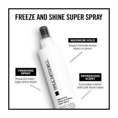Paul Mitchell Freeze And Shine Super Hair Spray 3.4 oz.
